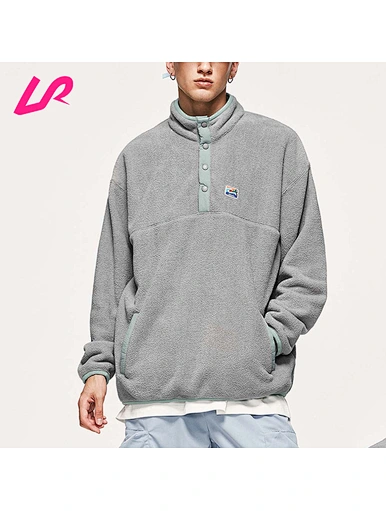 Stay stylish and warm in our quarter button pullover. Shop now!